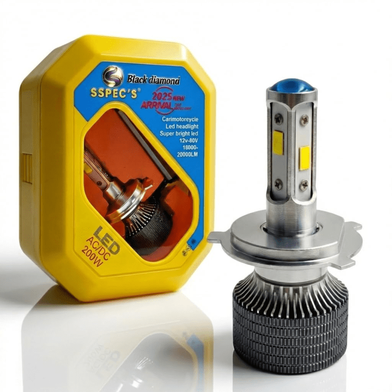 SSPEC 200 Watt H4 Headlight LED Bulb