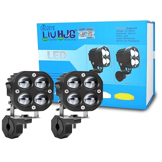 Liu Hjg 4X4 White Yellow Fog Light