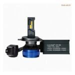 LIU HJG 120 Watt H4 LED Headlight Bulb | Low/High Beam with Turbo Cooling Fan (Set of 2) - Image 2