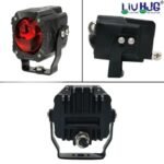 LIU HJG Gorilla V2 Tri-lens | Red Devil Eye | Yellow/White (Low/High Beam) | Heavy Duty | Waterproof - Image 3