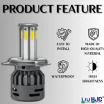 LIU HJG M8 Mini LED Headlight Bulb