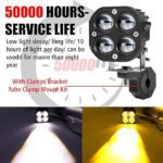 LIU HJG 4X4 White Yellow Fog Light
