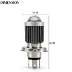 LIU HJG 40 Watt LED H4 Headlight bulb | Yellow/White Lo/Hi Beam for all Bikes/Cars - Image 4
