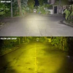 LIU HJG 90 Watt Fog Lights with Yellow Cap 5 LED | for Bike/Car | Heavy Duty | Super Bright - Image 6