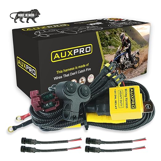 4 fog light wiring for bike