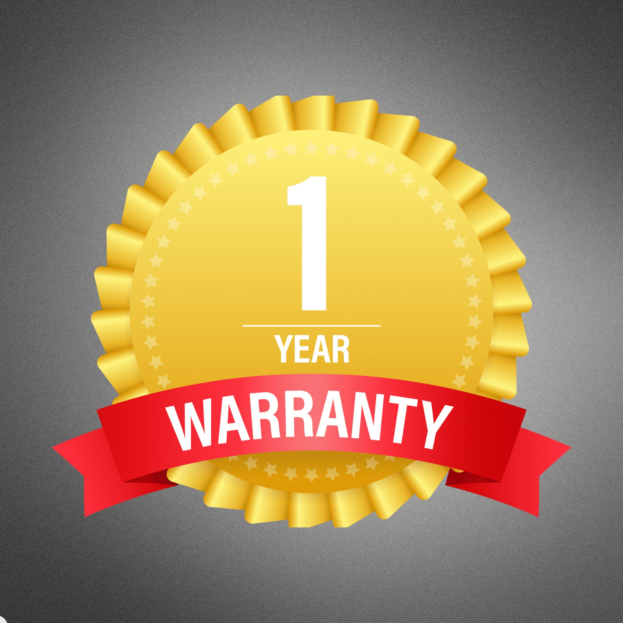 1 Year Warranty