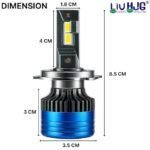 LIU HJG 180 Watt Headlight LED Bulb
