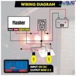 LIU HJG Hazard Flasher Dual Relay | TF-010 | 22 Modes | Universal fit for All Bikes - Image 5