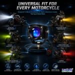 LIU HJG 6-Mode LED Fog Light - ZS-03 | White, Yellow, Lemon Green & Red Devil Eye (Pack of 2) - Image 4