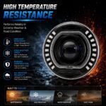 LIU HJG C227 Headlight | 7 Inch Projector Light with DRL | Perfectly suited for Royal Enfield, Triumph bikes, Mahindra Thar | 6 Months Warranty - Image 3