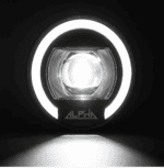 LIU HJG C325 Alpha Headlight | 7 Inch Projector with DRL | Low beam 60W | High beam 68W | Premium headlight for Royal Enfield, Triumph bikes, Mahindra Thar | 6 Months Warranty - Image 4