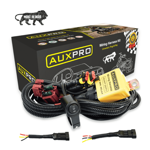 fog light wiring white yellow