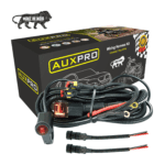 Auxpro Fog Light Wiring Harness (Universal) For Motorcycle - Plug &Amp; Play | 1 Year Warranty