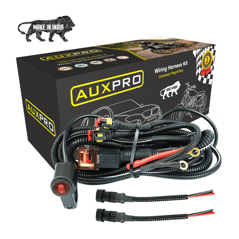 fog light wiring for single color aux lights
