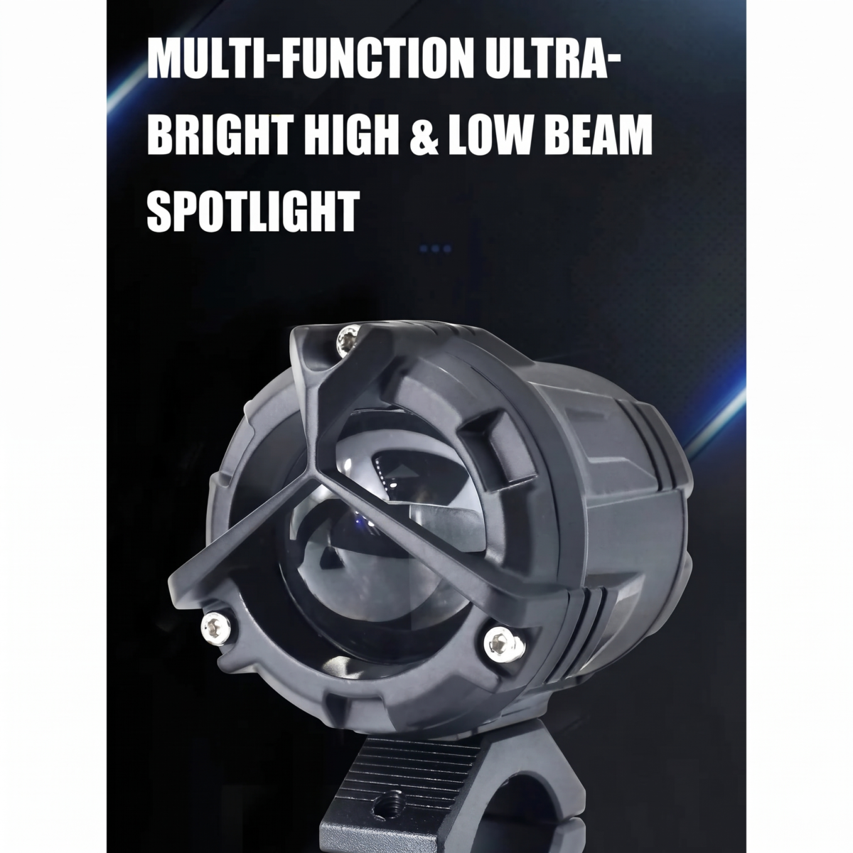 Liu Hjg Mercedes Y Mini With Harness | 80 Watt Fog Lights For Car/Bike | White/Yellow | Low/High Beam | Ip68 Waterproof - Image 4