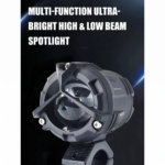 LIU HJG Mercedes Y Mini with Harness | 80 Watt Fog Lights For Car/Bike | White/Yellow | Low/High Beam | IP68 Waterproof - Image 4