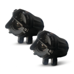 LIU HJG Mercedes Y Mini with Harness | 80 Watt Fog Lights For Car/Bike | White/Yellow | Low/High Beam | IP68 Waterproof - Image 3