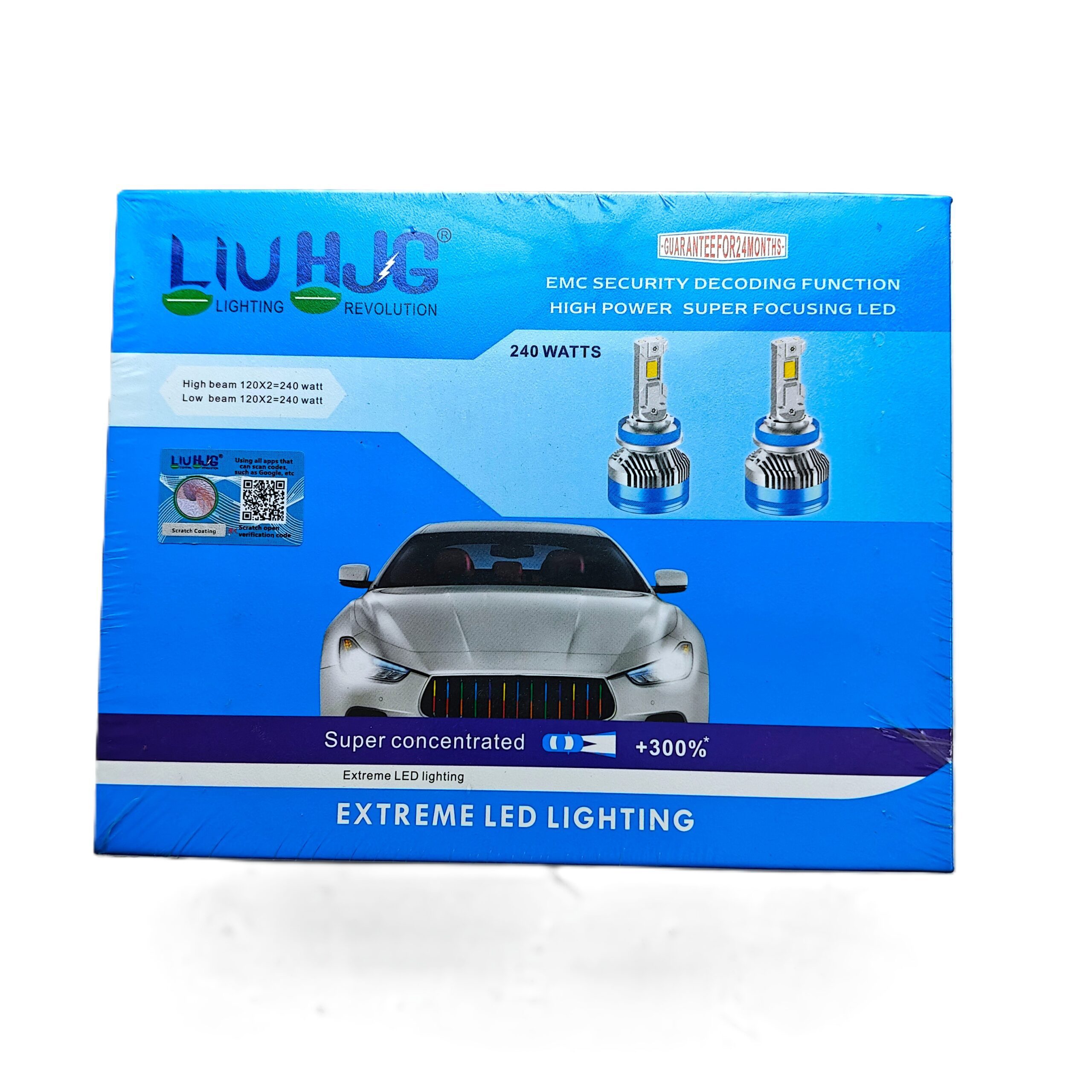 Liu Hjg 240 Watt H4 Headlight Led Bulb Liu Hjg 240 Watt Headlight Led Bulb