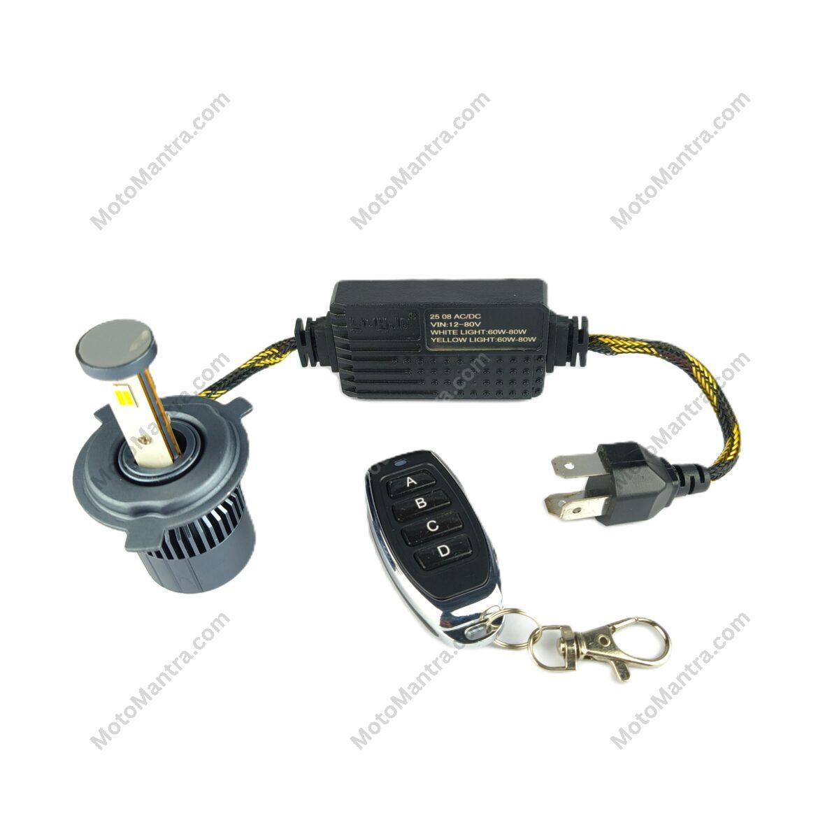 Liu Hjg Remote H4 Led Bulb