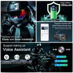 EJEAS Q8 Motorcycle Mesh Intercom System