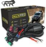 Auxpro H8 Fog Lamp Wiring Kit for Car with Switch | Plug-and-Play | Universal | 1-Year Warranty