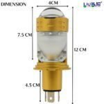 Golden H4 Projector LED