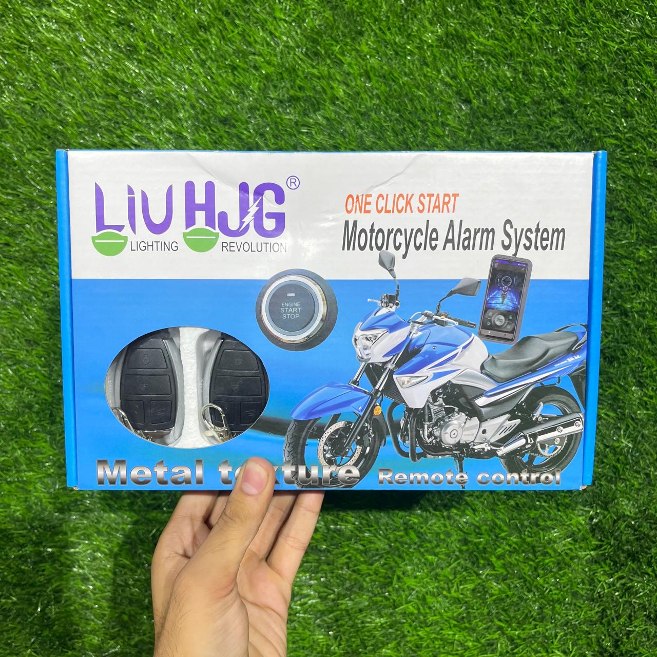 Liu Hjg Motorcycle Remote Security Lock - Anti Theft Lock For Bike - Bike Alarm System - Bike Lock - Bike Remote Control Liu Hjg Anti-Theft Alarm Lock
