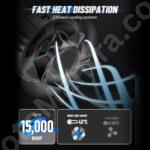 LIU HJG H4 LED Headlight Bulb: 180W, 18000LM, 6500K Super Bright White Light for Cars - Image 5