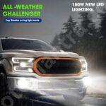 LIU HJG H4 LED Headlight Bulb: 180W, 18000LM, 6500K Super Bright White Light for Cars - Image 7